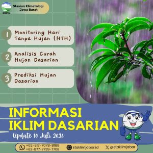 Informasi Iklim Dasarian 2 Juli 2026